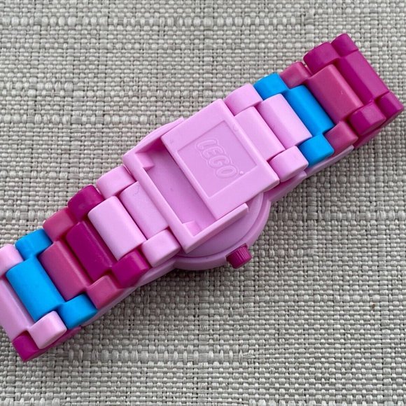 Lego Friend Kids Wristwatch Pink/Blue Quartz Analog Watch - Picture 6 of 10